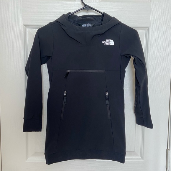 The North Face Kids/Girls Black Tekno Pullover Hoodie Size XS - Picture 2 of 9